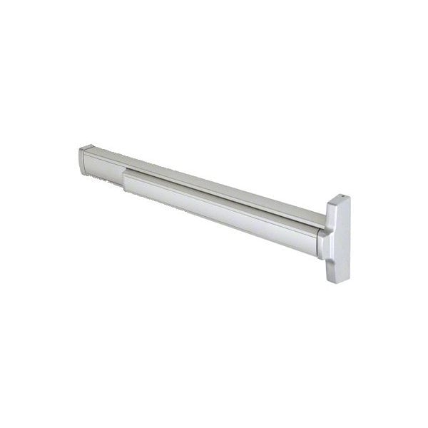 Satin Aluminum 36 2085 Push Pad Concealed Vertical Rod Right Hand Reverse Bevel Panic Exit Device